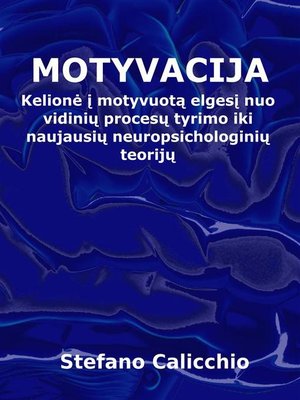 cover image of Motyvacija